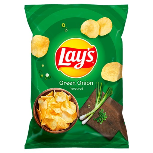 Lay's Lays Zelené cibuľové zemiakové lupienky 40g