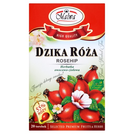 Malwa ovocný čaj z divokej ruže 20 ks