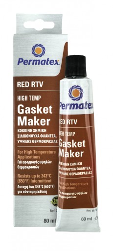 PERMATEX 60-012 ČERVENÝ SILIKÓN 85G