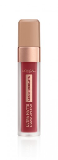 LOREAL VODEODOLNÝ MATNÝ DLHOTRŽNÝ RÚŽ S ČOKOLÁDOVOU VÔŇOU