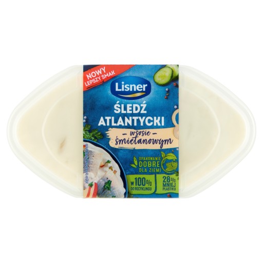ATLANTICKÝ SLEDE V SMOTANOVEJ Omáčke 280g LISNER