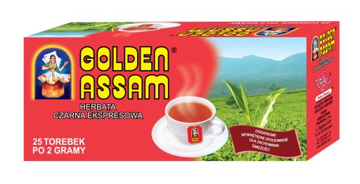 Čierny expresný čaj Golden Assam Exp. 25 vrecúšok