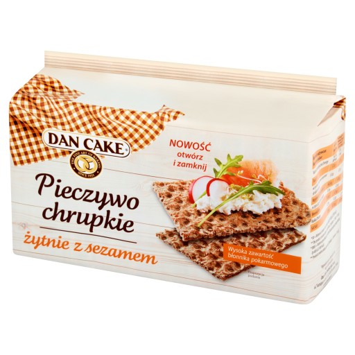 Dan Cake Ražný knäckebrot so sezamom 250 g