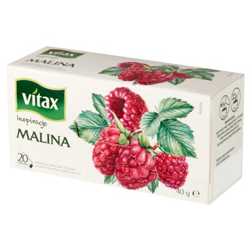 Malinový čaj Vitax - Jedinečná vôňa ovocných inšpirácií