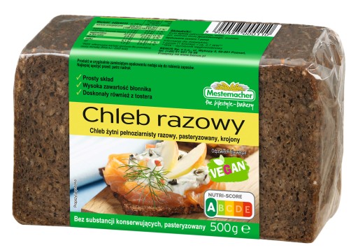 Benus Chlieb celozrnný 500 g