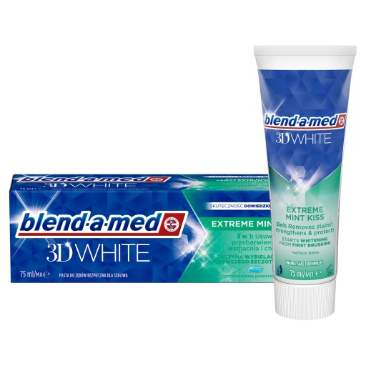 NAMIEŠAJ MED 3D BIELY 75ML EXTREME MINT BOZK