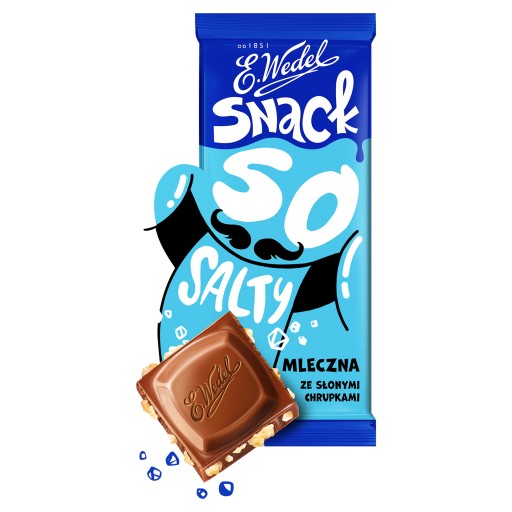 Wedel čokoládový snack tak slaný 85g