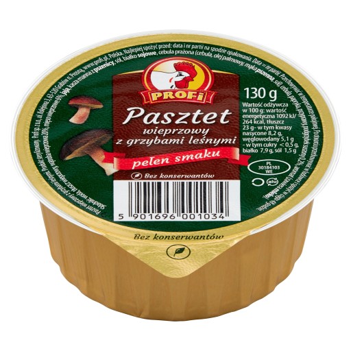 Profi bravčová paštéta so šampiňónmi 130g