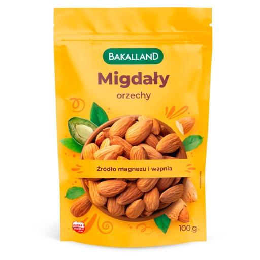 Bakalland celé mandle 100g x2