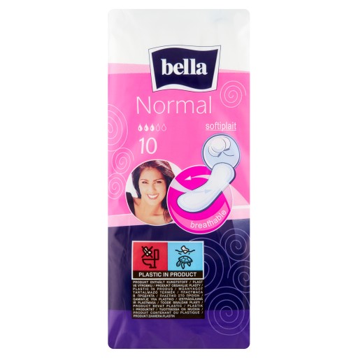 BELLA NORMÁLNE VLOŽKY BEZ KRÍDLIEK 10 KS