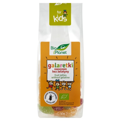 OVOCNÉ ŽELÉ BEZ ŽELATÍNY BIO 100 g - BIO PLA
