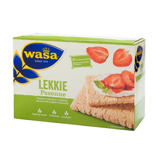 WASA PŠENIČNÝ CHLIEB ĽAHKÝ 140G