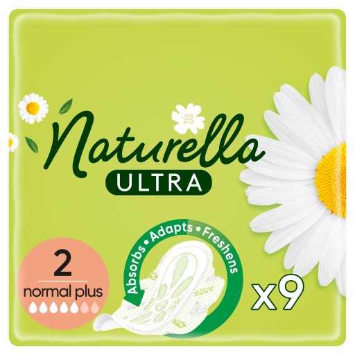 ULTRA hygienické vložky NATURELLA CAMOMILE ( 9) NORMAL PLUS