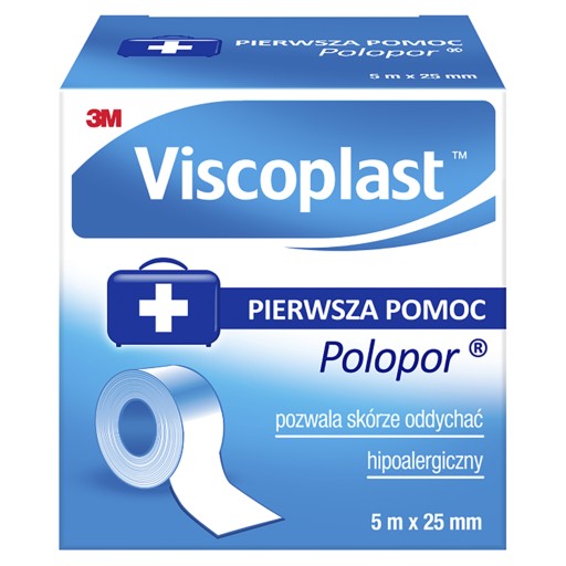 Lepiaca rolka Polopor 5x25mm Viscoplast
