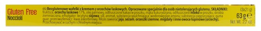 Schar Noccioli Oblátky s lieskovoorieškovým krémom 3x 21 g 63 g