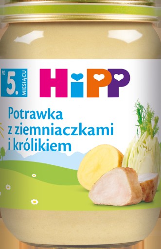 HiPP Guláš so zemiakmi a králikom po 5 mesiacoch 190 g