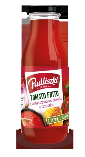 Paradajkové frito Pudliszki - karamelizovaná cibuľa a šalotka 500g