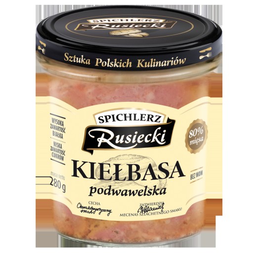 Spichlerz Rusiecki Kiełbasa Podwawelska 280 g
