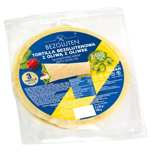 Bezlepková tortilla s olivovým olejom bezlepková 1