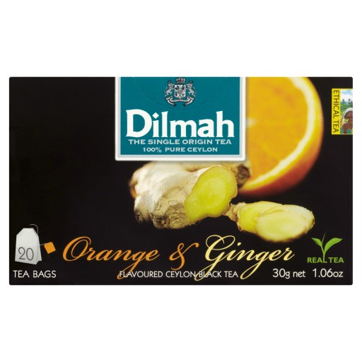 Dilmah pomaranč a zázvor 20 tb
