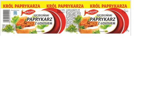 SZCZECIŃSKI PAPRYKARZ S LOSOSOM 330G GRAAL