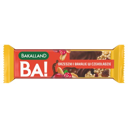 BAKALLAND BA! Tyčinka z orechov a sušeného ovocia 40g
