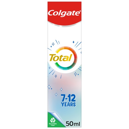 COLGATE zubná pasta 50ml TOTAL Junior (7-12)