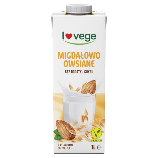 Lovege Mandľovo-ovsený nápoj 1l Sante