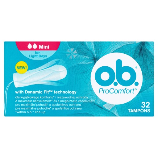 OB ProComfort Mini tampóny 32 kusov