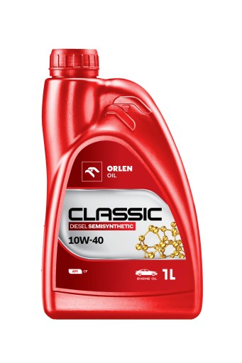 Półsynt Orlen Oil CLASSIC DIESEL SEMISYNTETIC 10W-40 Motorový olej | 1 l