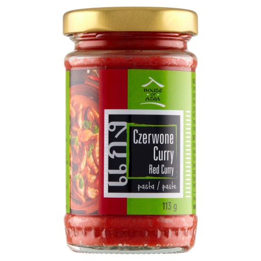 PASTA ČERVENÉ KARI 113 g - DOM ÁZIE