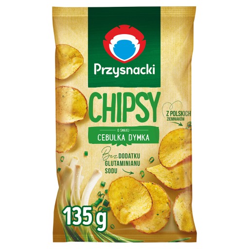 PrzySNacki ZELENÉ CIBUĽOVÉ ČIPY 135G ..