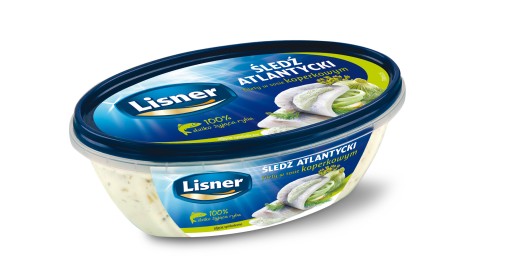Filety zo sleďa Lisner v kôprovej omáčke 160 g