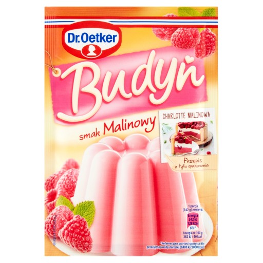 DR OETKER PUDDING MALINA S PRÍCHUŤOU MALINA 40G