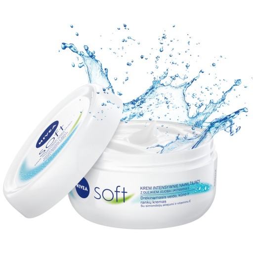 NIVEA SOFT krabička na krém 100ml