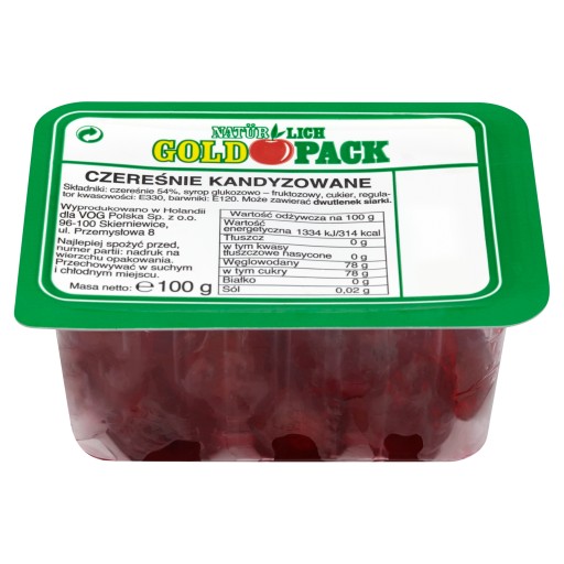 Gold Pack Kandizované čerešne 100 g