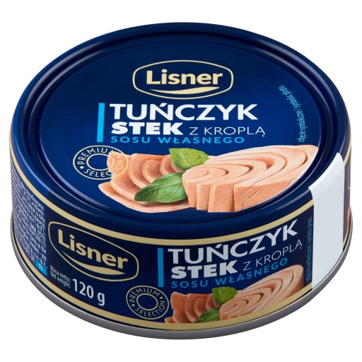 Steak z tuniaka s kvapkou vlastnej omáčky 120g Lisner