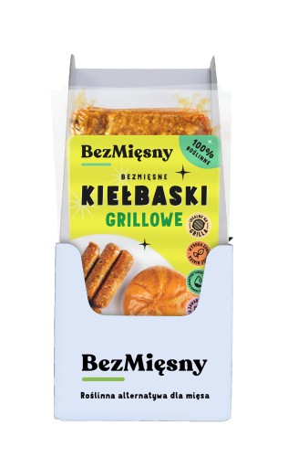 Bezmäsité grilovacie klobásy 180 g bvtcher