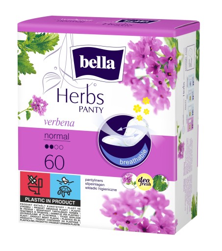 Bella Herbs Werbena hygienické vložky 60 ks