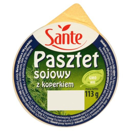 Sante Sójová paštéta s kôprom 113 g