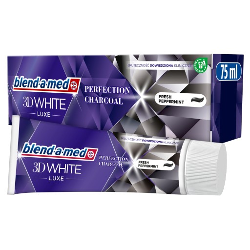 Blend-a-med 3DWhite Luxe zubná pasta s uhlím 75 ml