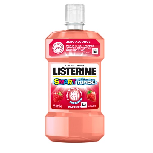 Ústna voda LISTERINE 250 ml SMART Oplach B