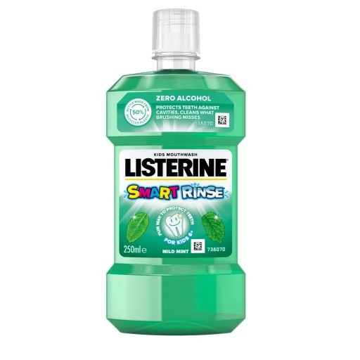 LISTERINE ÚSTNA OPLACHOVAČKA 250ml CHYTRÉ OPLACHOVANIE