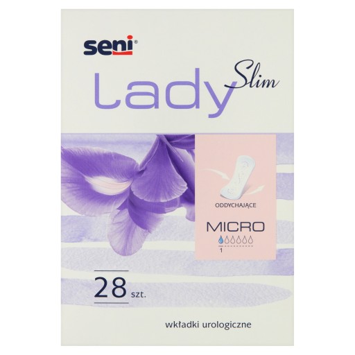 SENI LADY SLIM MICRO urologické vložky 28 ks.