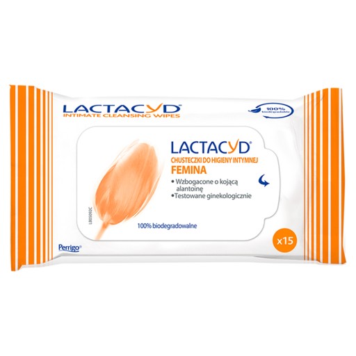 Lactacyd obrúsky na intímnu hygienu 15 kusov