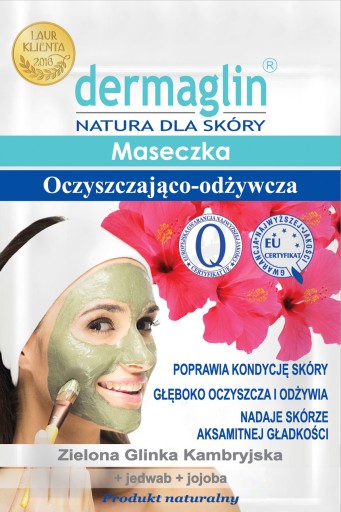 Dermaglin čistiaca pleťová maska 20 g