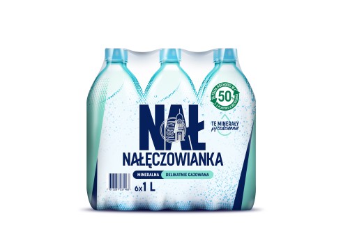 Nałęczowianka, mierne sýtená 6x1l