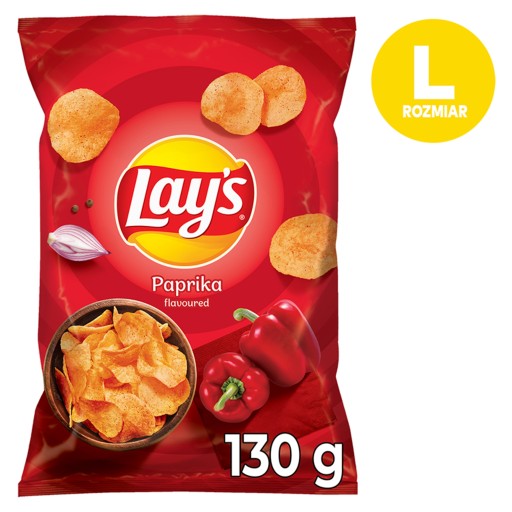 Paprikové lupienky LAYS 130g