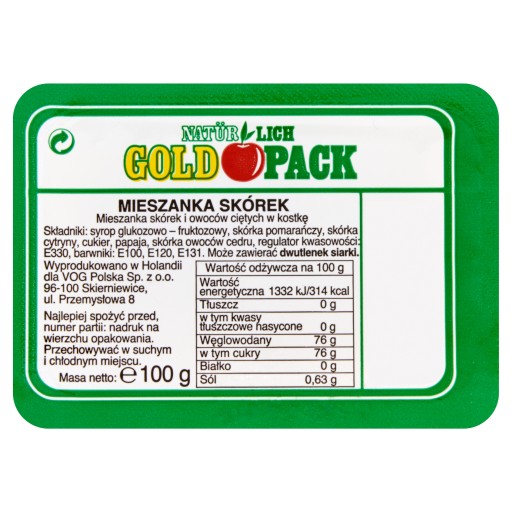 Gold Pack Peel Mix 100 g