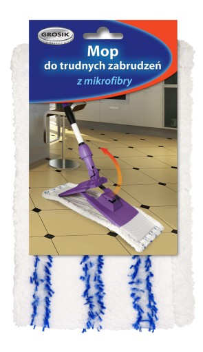 Plochá vložka do mopu Grosik na ťažké znečistenie, 14 cm